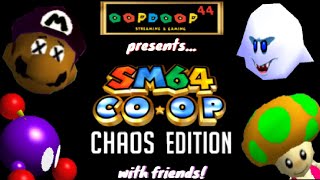 Super Mario 64 Co-op | CHAOS EDITION with Friends!