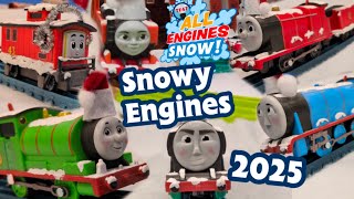 TF47 All Engines Snow S3 Ep. 2: Thomas Snowy Custom  Engines! Snowy Burno!  Model Review For Adults!
