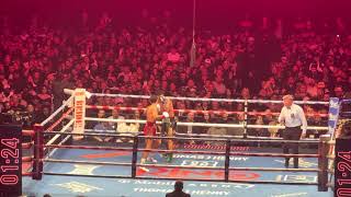 Ryan Garcia vs Mario barrios Live! Filmed in 4K! 8th round! 