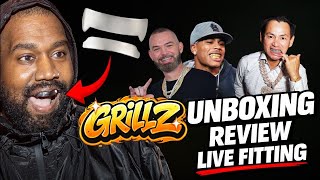 YEEZY GRILLZ UNBOXING, REVIEW + LIVE FITTING