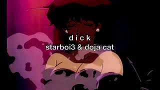 dick - starboi3 + doja cat | but you’re at a nightclub (slowed + reverb + bass boosted) edited audio
