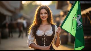 Life in the Golden Plains: Medieval Village Ambience & Upbeat Folk (AI Music)