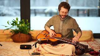 Snowy Afternoon Raga Patdeep | Joel Veena at Shanti Mandir