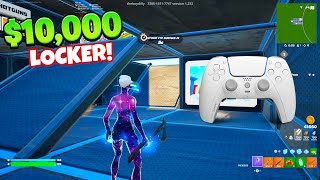 Fortnite 3v3v3v3 Go Goated Zone Wars🐐Gameplay + LOCKER TOUR ($10,000)