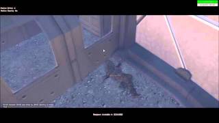 Cop abusing/exploiting a glitch at bank robbery.