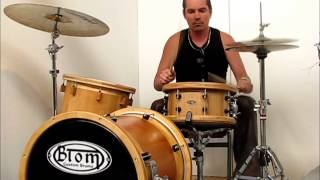 XX. Nemzetközi Dobos- és Ütős Gála - Cegléd - BTom Custom Drums with Arnold