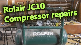 JC10 Rolair compressor repair: Trials and tribulations....
