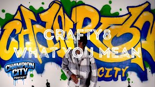 Crafty8 What You Mean Mic Drop @THEWESTFACTORY