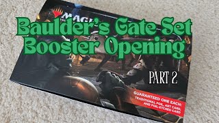 Magic the Gathering: Baulder's Gate Set Boosters - Part 2