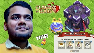 Finally Upgraded To Th15🤯🥳!!! | Clash Of Clans