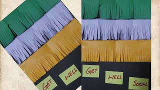 Get well soon Card/Greeting Card/quick and easy to make card @craftsolutions_official6711