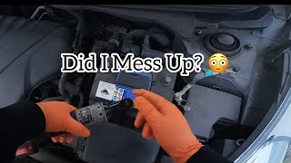 Is this the RIGHT way to change a car battery? Or did I miss a step? 👀 Drop your thoughts below! 