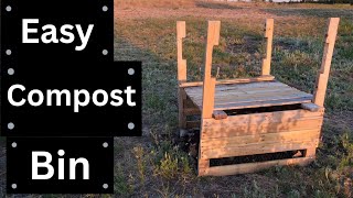 Building a Free Compost Bin From Pallet Wood