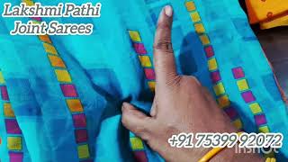 Lakshmi Pathi Joint Sarees 