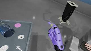 VR training for anesthesiologists prototype (Pulse Oximeter)