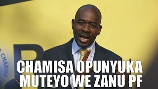 CHAMISA OPUNYUKA MUTEYO WE ZANU PF