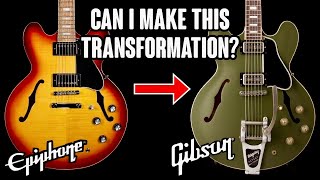Can I Turn an Epiphone 335 Into A Gibson Chris Cornell Signature Model?