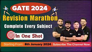 GATE 2024 Revision Marathon Promo Video | Complete Every Subject In One Shot | BYJU'S GATE