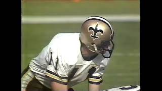 New Orleans Saints vs L.A. Rams 1984 1st Half Week 14