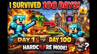 “I Survived 100 Days in Hardcore Minecraft… Here’s What Happened 😱”