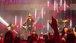 Luke Combs introducing Jimmie Allen CMA Summer Jam July 2021