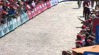 Aankomst Eneco Tour Geraardsbergen 2014.