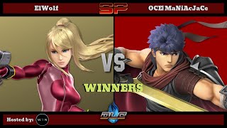 SmashaPalooza @ W1N: Winners - ElWolf (ZSS) vs OCE| MaNiAcJaCe (Lucina, Ike)