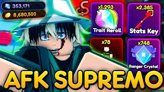 BEST AFK FARMING in ANIME RANGERS X! COMPLETE EVERYTHING IN ANIME RANGERS X