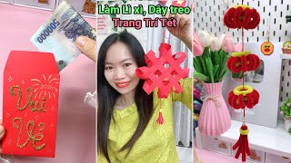 3 Ideas for Making Lucky Money Envelopes/Hanging Decorations for Tet (Vietnamese Lunar New Year) ...