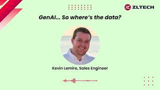 GenAI...So Where’s the Data?
