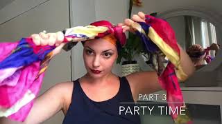 Final part - Silvia Amorosino #hairloss #headscarf tying guides