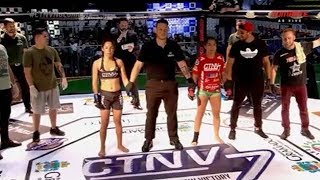 TAURA MMA - Thaiane Pancadão VS Amanda Braga