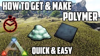 How to Make & Get Polymer | 2 Ways | Ark: Survival Evolved