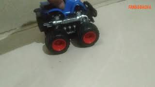 Toys - Blue vs Small Yellow 4 wheelers