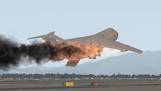 Military Plane Make Unbelievable Mistake During Take Off | X-Plane 11