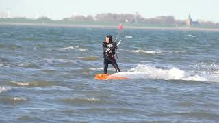 Kitesurfing Paulinapolder Biervliet - 16 April 003