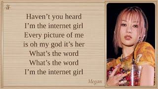 KATSEYE 'Internet Girl' Lyrics