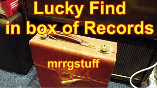 Lucky find in old box of records