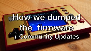 Game & Watch: How we dumped the firmware & community-updates