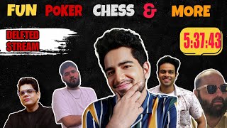 samay raina new deleted stream | fun with kunal kamra , arpit bala,anish and more | Samay deleted