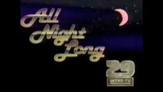 WTXF "All Night Long" end sequence - 1990