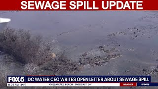 DC Water CEO writes open letter on Potomac sewage spill