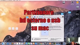 Come Partizionare un HD esterno o una Chiavetta su Mac