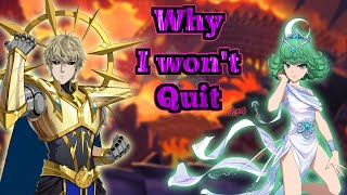 Why I won't Quit