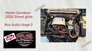Cicada flx 700 pro dsp amp first install in 2025 Harley Davidson Street glide in for a stage 2 .