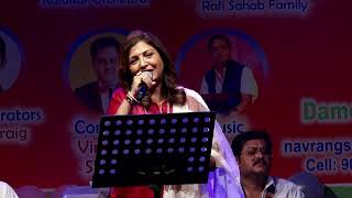 Tujhse Naaraz Nahi Zindagi film Masoom by Aparna Desai @ Live Musical Concert Bhanwanren Ki Gunjan