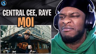 CENTRAL CEE X RAYE - MOI (MUSIC VIDEO) | #RAGTALKTV REACTION