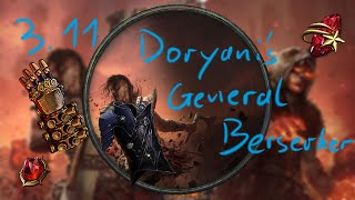 Path of Exile [3.11] Doryani's Fist General's Cry Berserker! Shocking Fun!
