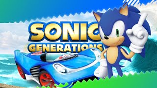 Sonic All Stars Racing Tranformed: Sonic Car In Sonic Generations
