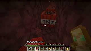 Netherite Mining Timelapse